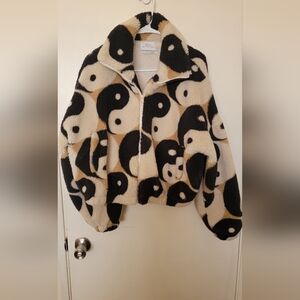 Urban Outfitters Yin Yang Fleece Jacket